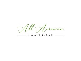 All American Lawn Care  logo design by sodimejo