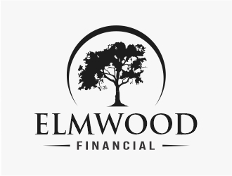 Elmwood Financial  logo design by Mardhi