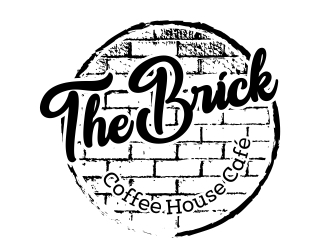 The Brick Coffee House Cafe logo design by aura