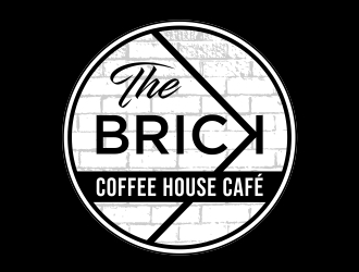 The Brick Coffee House Cafe logo design by aura