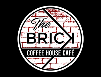 The Brick Coffee House Cafe logo design by aura