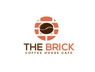 The Brick Coffee House Cafe logo design by grea8design