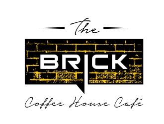 The Brick Coffee House Cafe logo design by aura