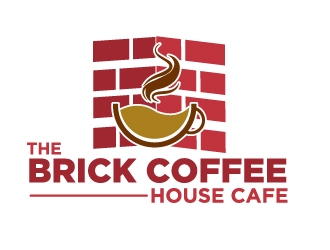 The Brick Coffee House Cafe logo design by AamirKhan