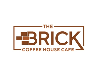 The Brick Coffee House Cafe logo design by Roma