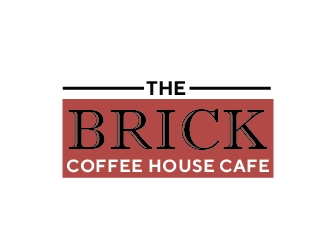 The Brick Coffee House Cafe logo design by Roma