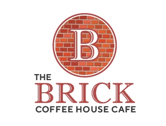 The Brick Coffee House Cafe logo design by Roma