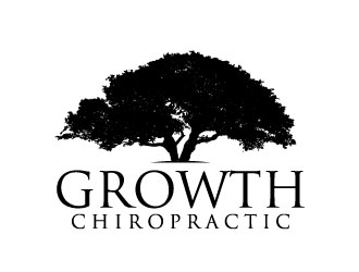 Growth Chiropractic logo design by desynergy