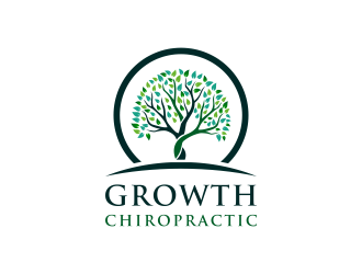 Growth Chiropractic logo design by N3V4