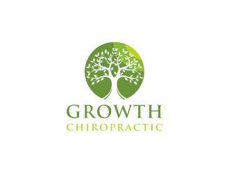 Growth Chiropractic logo design by N3V4