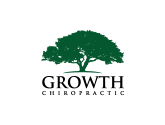 Growth Chiropractic logo design by denfransko