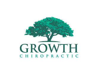 Growth Chiropractic logo design by denfransko