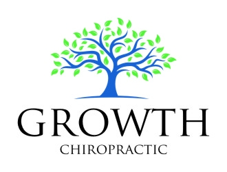 Growth Chiropractic logo design by jetzu