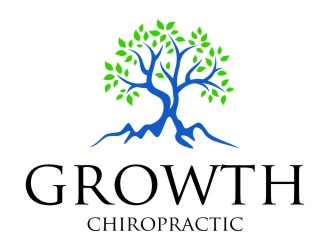 Growth Chiropractic logo design by jetzu