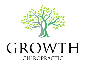 Growth Chiropractic logo design by jetzu