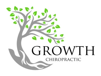 Growth Chiropractic logo design by jetzu