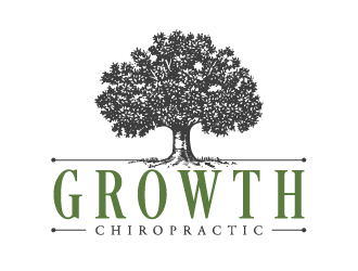 Growth Chiropractic logo design by Ultimatum