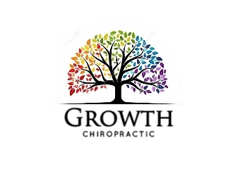 Growth Chiropractic logo design by Rexx