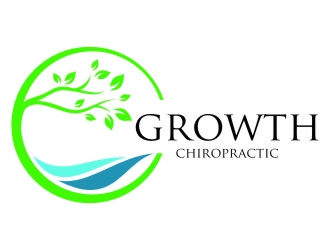 Growth Chiropractic logo design by jetzu