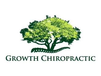 Growth Chiropractic logo design by MUSANG