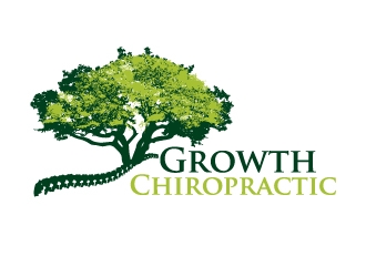 Growth Chiropractic logo design by MUSANG