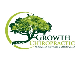 Growth Chiropractic logo design by MUSANG