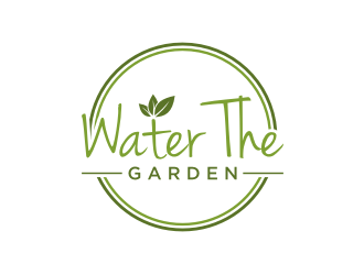 Water The Garden logo design by puthreeone