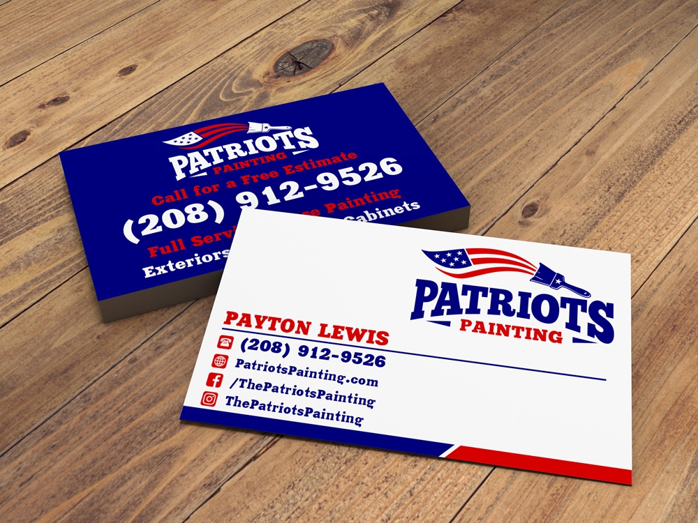 Patriots Painting logo design by ManishKoli