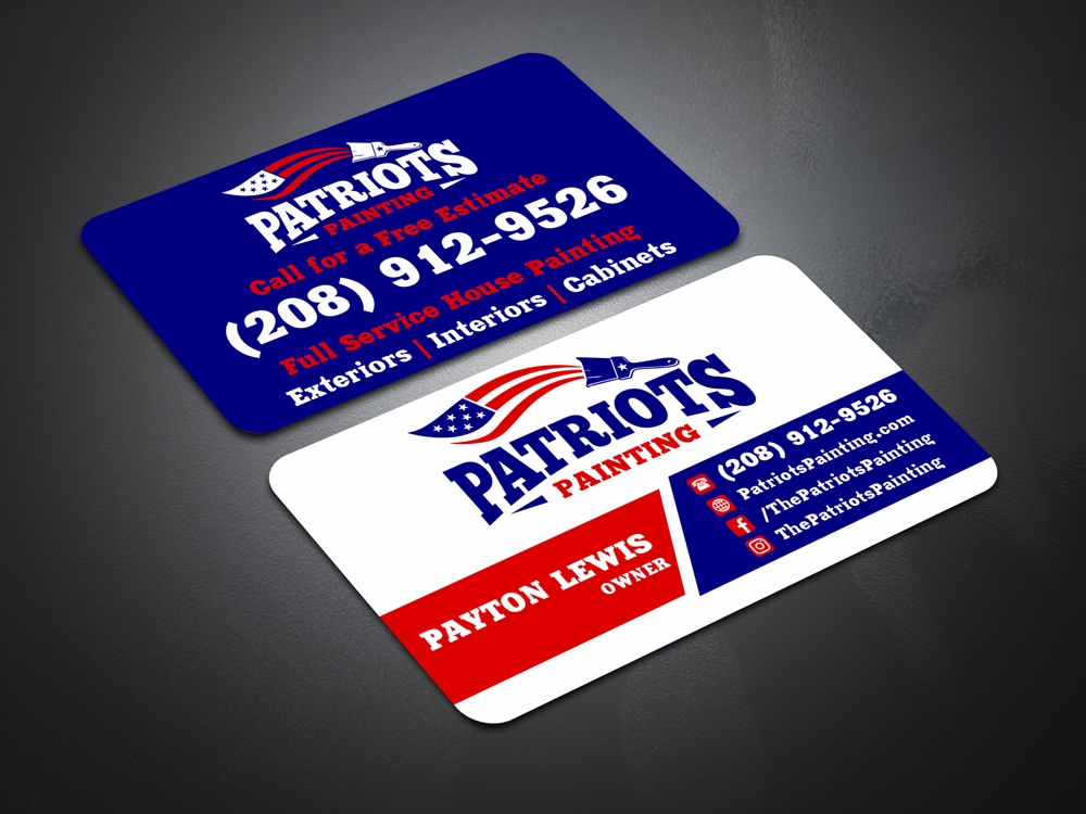 Patriots Painting logo design by ManishKoli