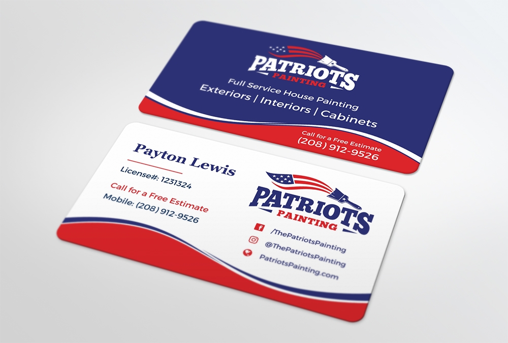 Patriots Painting logo design by Ibrahim