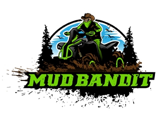 Mud Bandit logo design by DreamLogoDesign