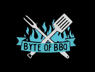 Byte of BBQ logo design by AamirKhan