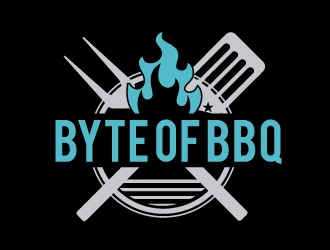 Byte of BBQ logo design by AamirKhan