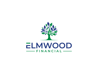 Elmwood Financial  logo design by pakderisher