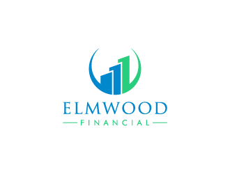 Elmwood Financial  logo design by pencilhand