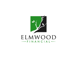 Elmwood Financial  logo design by pencilhand