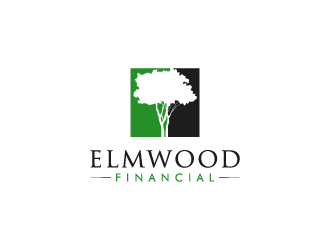 Elmwood Financial  logo design by pencilhand