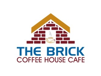 The Brick Coffee House Cafe logo design by hariyantodesign