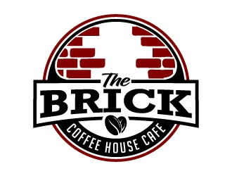 The Brick Coffee House Cafe logo design by jaize