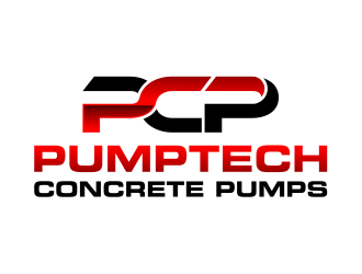PUMPTECH CONCRETE PUMPS logo design by cintoko
