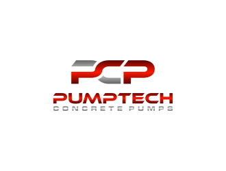 PUMPTECH CONCRETE PUMPS logo design by salis17