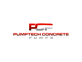 PUMPTECH CONCRETE PUMPS logo design by diki