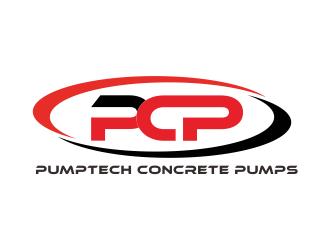 PUMPTECH CONCRETE PUMPS logo design by dasam
