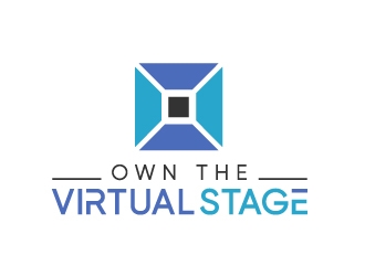 Own the Virtual Stage logo design by nexgen