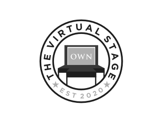 Own the Virtual Stage logo design by bricton