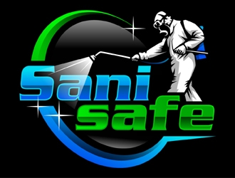 Sani safe logo design by MAXR