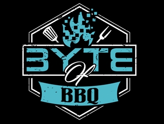 Byte of BBQ logo design by DreamLogoDesign