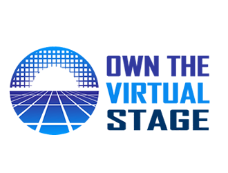 Own the Virtual Stage logo design by Coolwanz