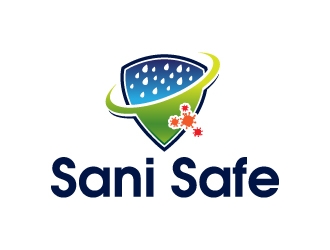 Sani safe logo design by desynergy