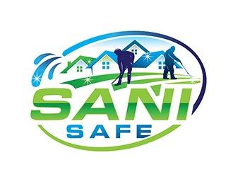 Sani safe logo design by gogo